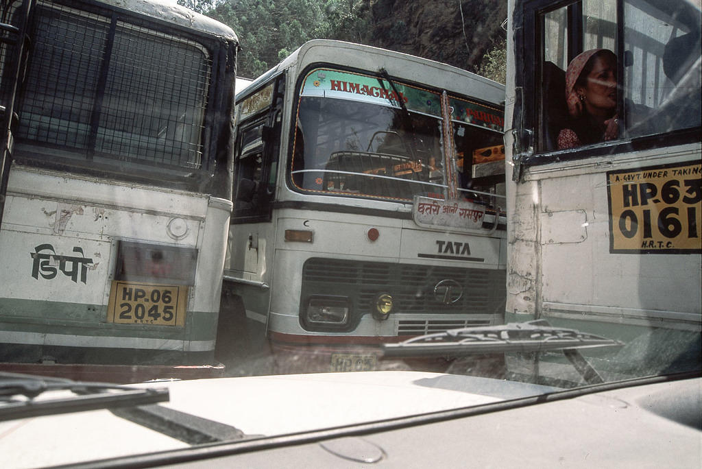 Busstop on the way